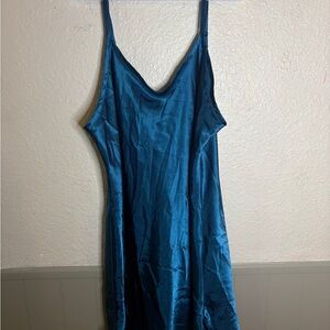 Gilligan & O'Malley Blue Satin Lingerie